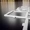 Ekena Millwork Small Arcadia Decorative Fretwork Wall Panels in Architectural Grde PVC, 19 7/8"W x 11 3/8"H x 3/8"T WALP12X12ARC - alternate 6